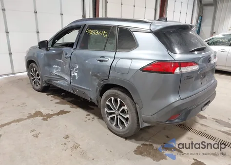 2025 Toyota Corolla Cross Hybrid Se from USA, damaged, VIN 7MUFBABG5SV083953